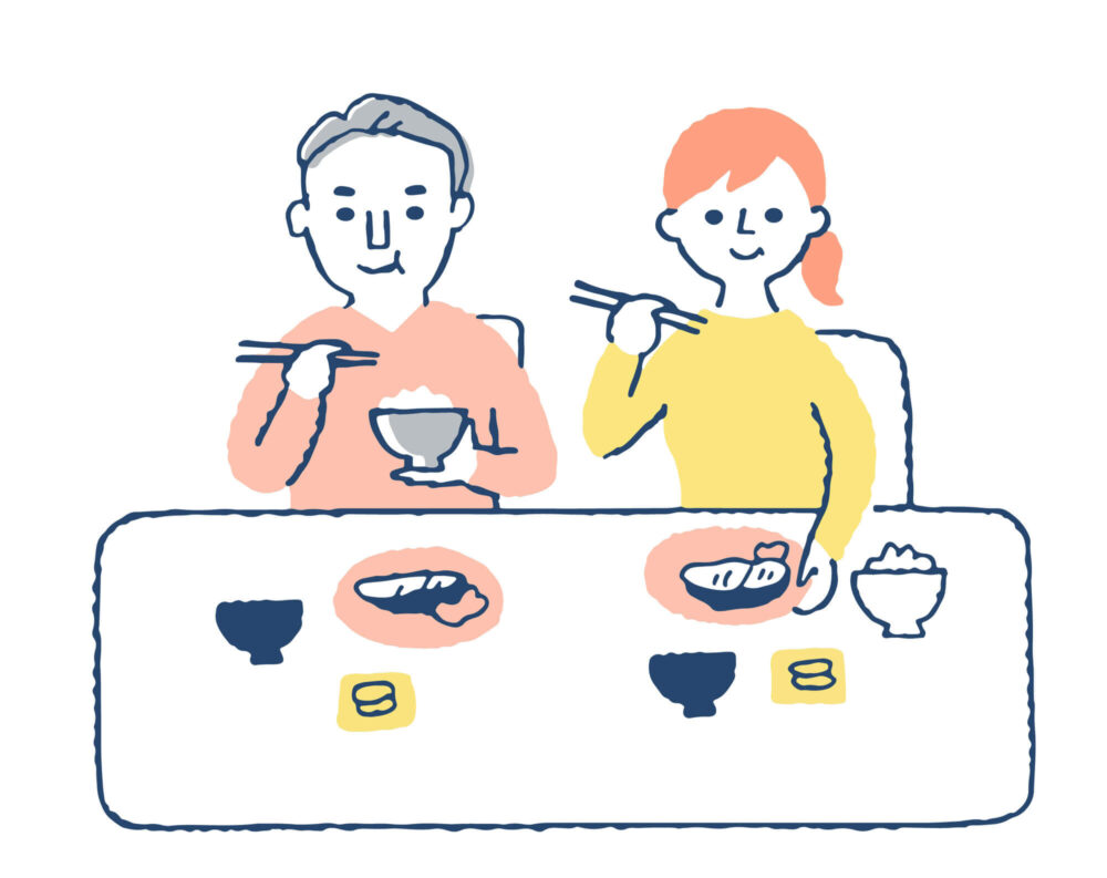 食事の摂り方の工夫