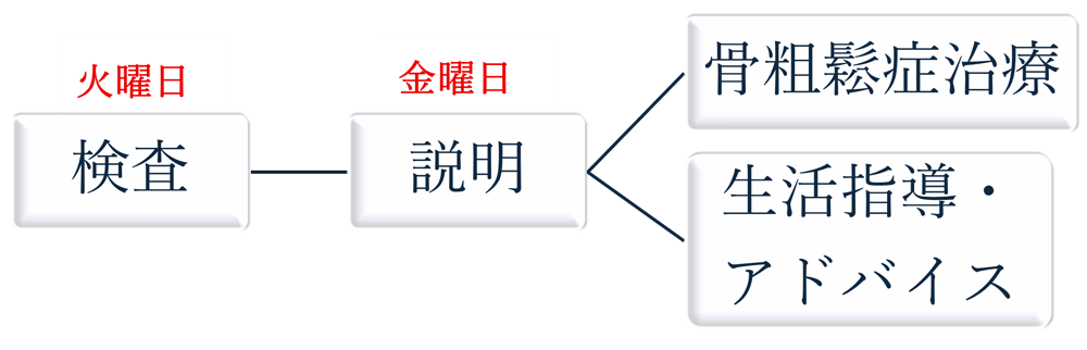 骨密度外来のご案内